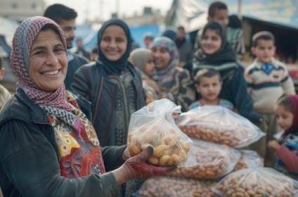Your small donation can bring food to a hungry family